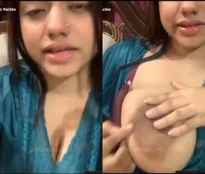بنوتة كيرفي ممحونة تعرض بزازها الكبيرة وحلماتها سمرا